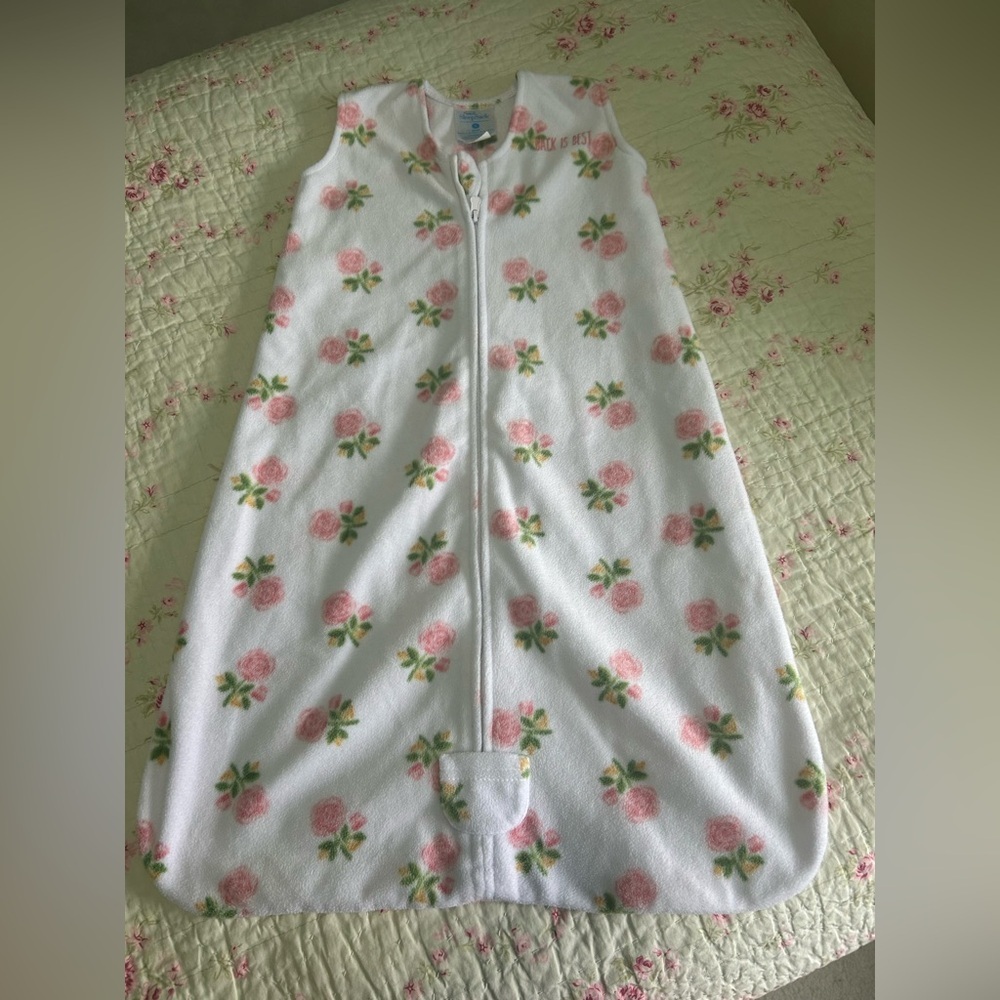 Fleece halo sleep sack size small